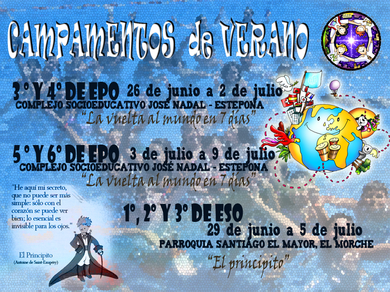 Cartel campamentos 2014