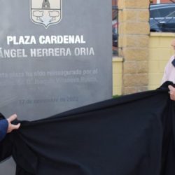 Alhaurín de la Torre inaugura una plaza en honor al Cardenal Herrera Oria