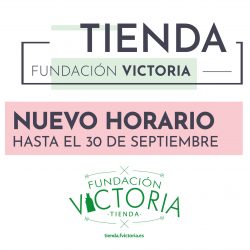 Ampliación del horario de la Tienda Fundación Victoria durante septiembre